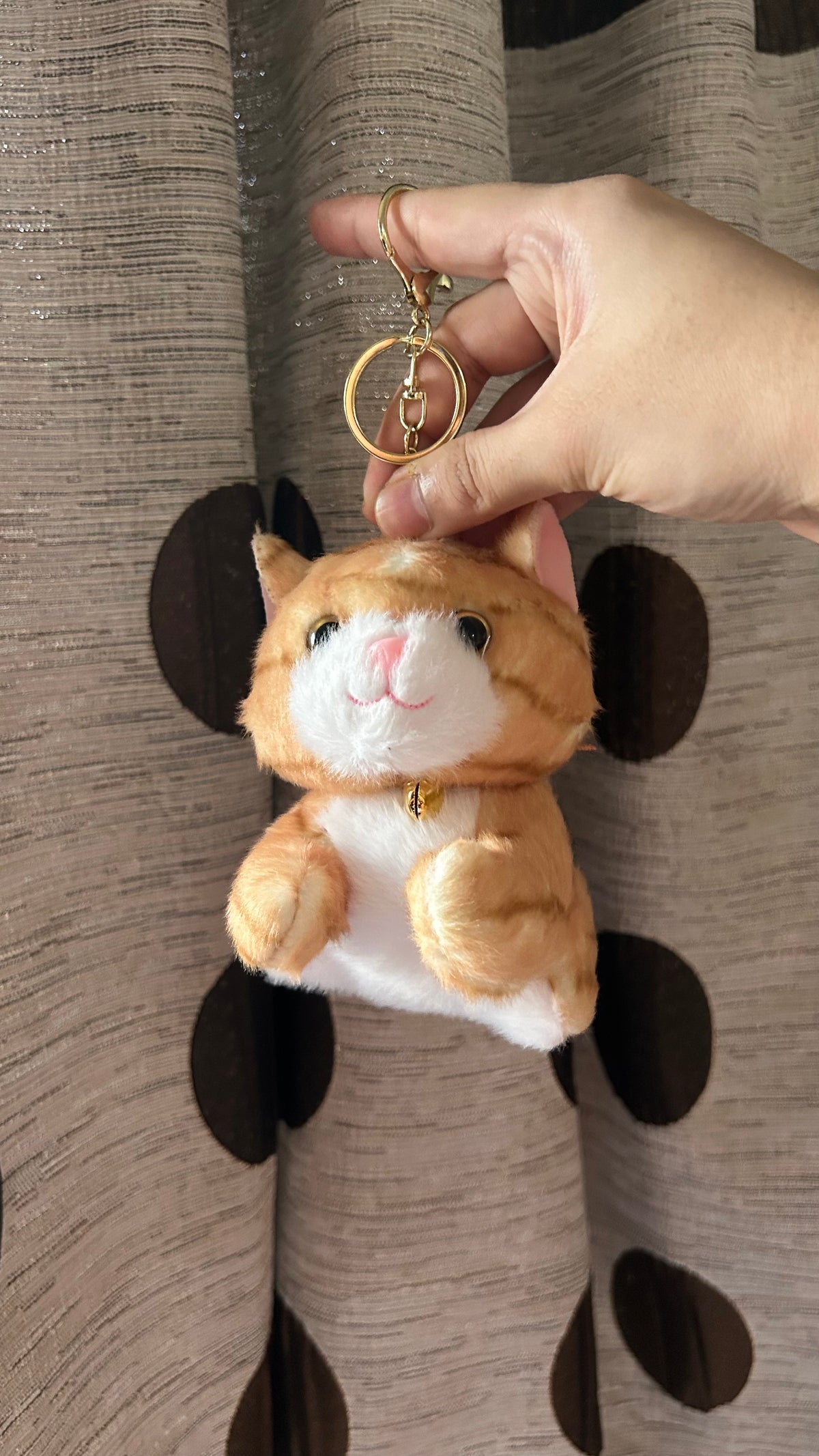 Cat (Ginger) 🐈‍⬛ Plushie Charm