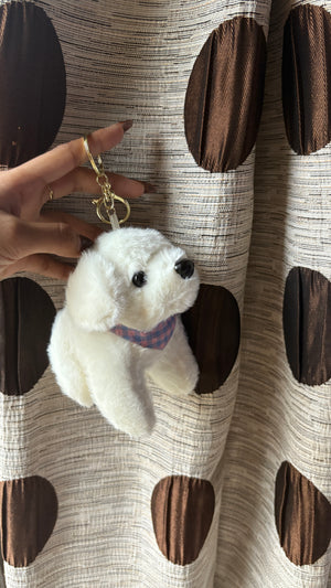 Dog (White) 🐶 plushie charm