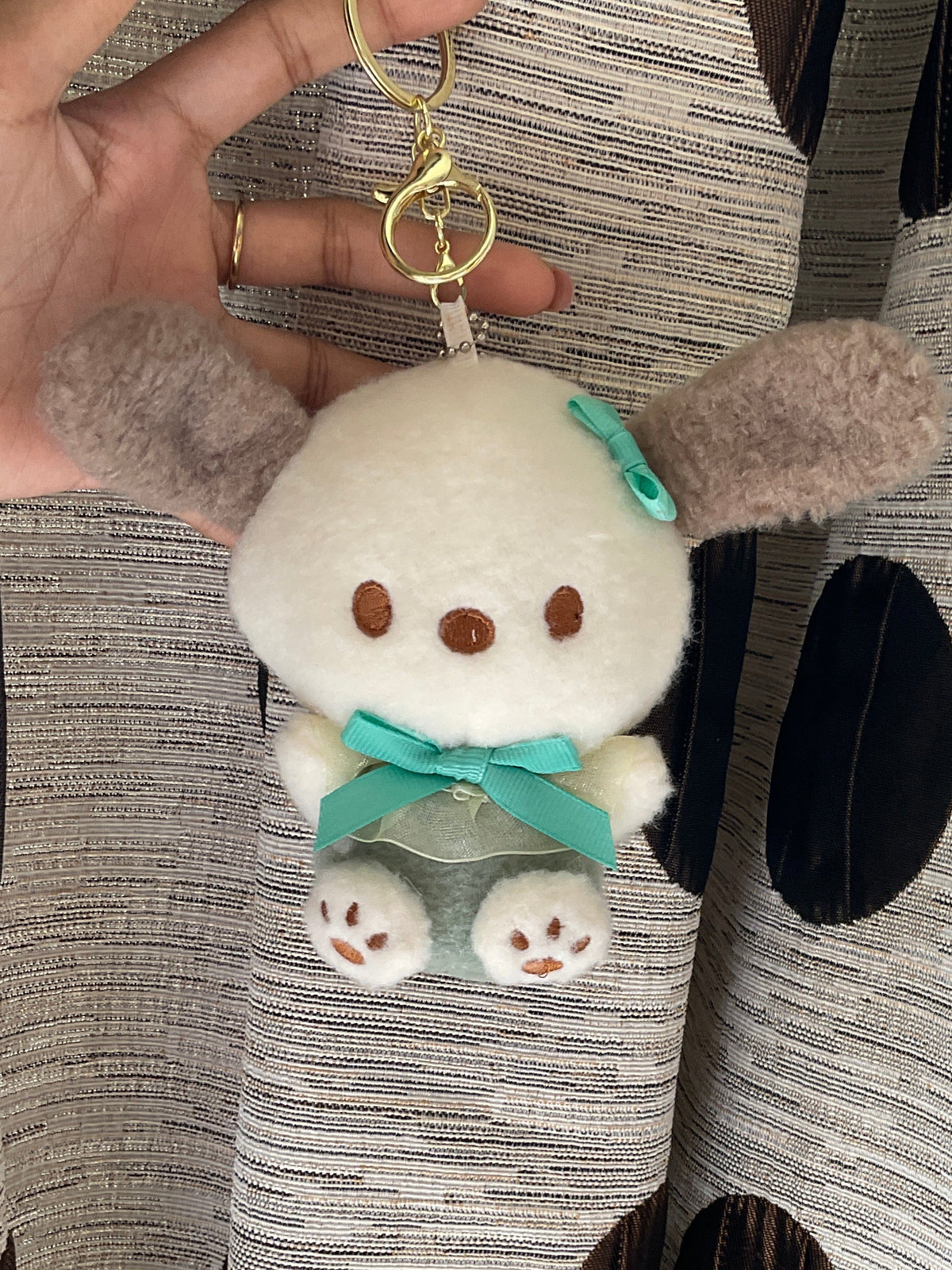 Pochacco plushie charm