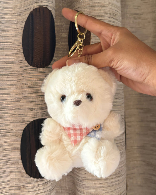Teddy Bear (White) 🧸 Plushie Charm