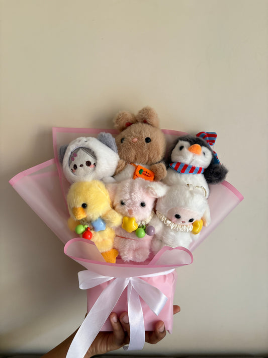 6 Plushie Bouquet🧸
