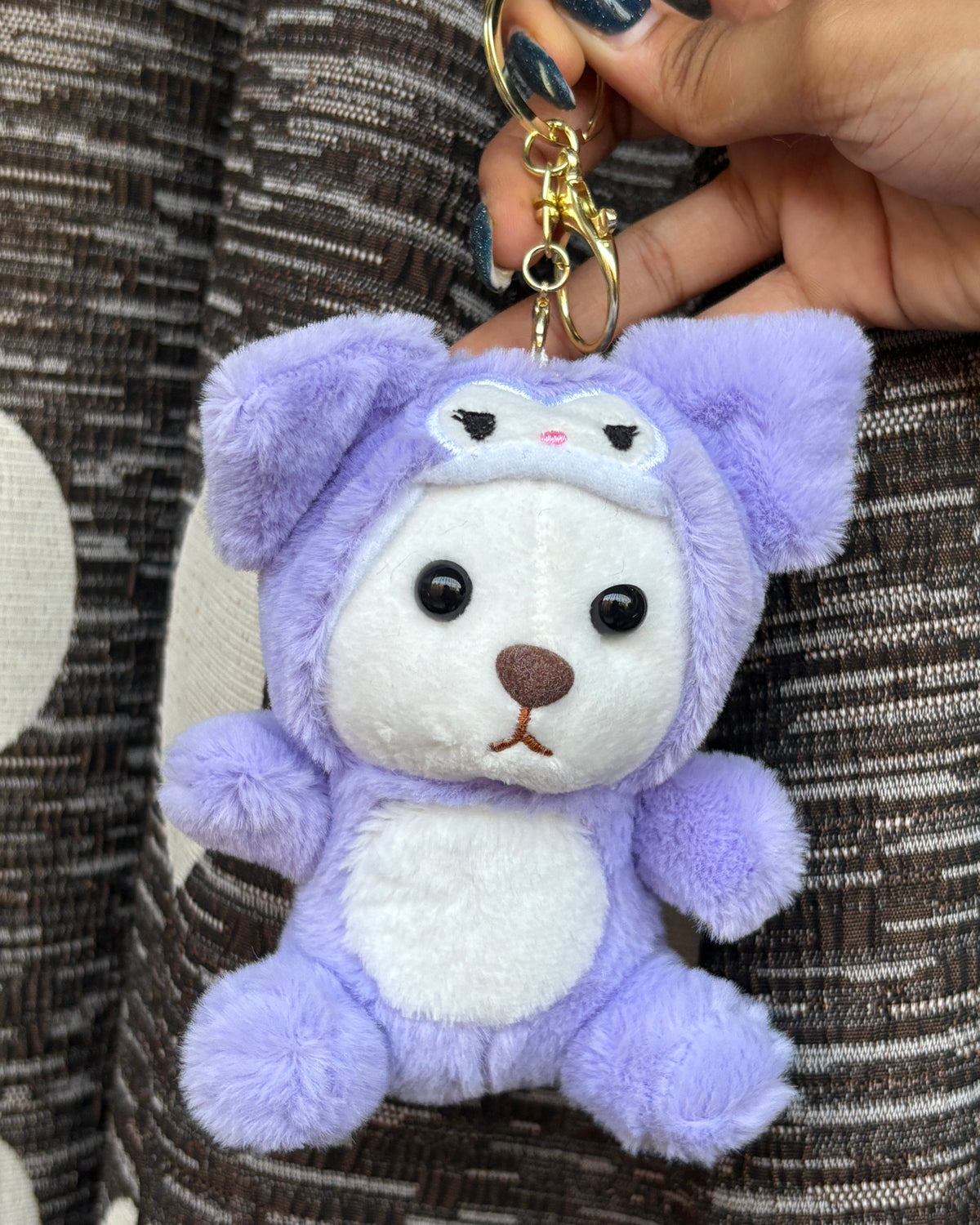 Gappu (Lav Kuromi) 🤗 Plushie Charm