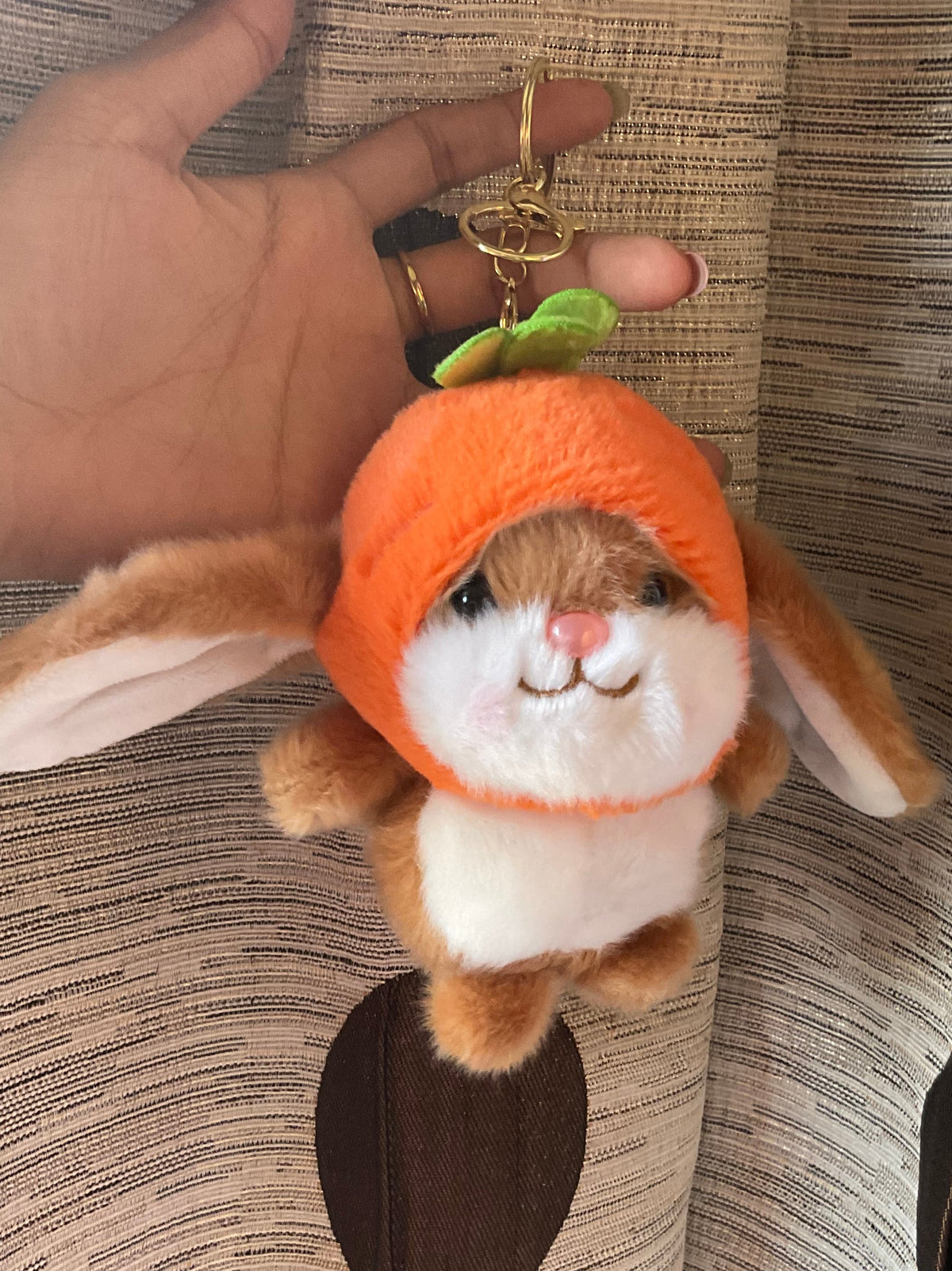 Cap bunny ( brown)